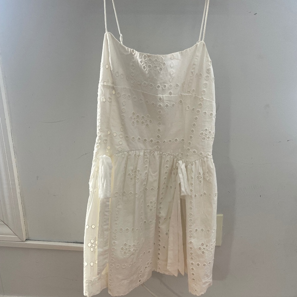 Damson madder Penelope Mini - White Broderie
